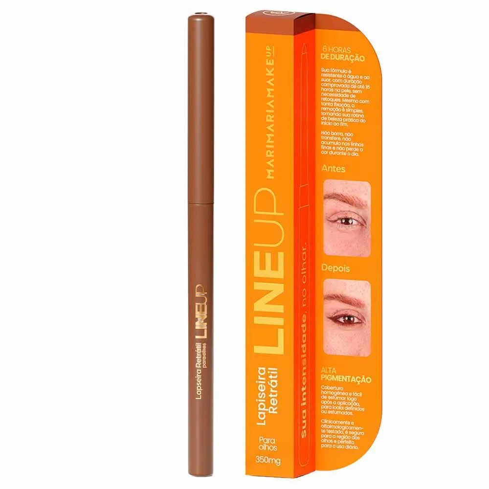 Lapiseira Retrátil Para Olhos Marrom Liner UP - Mari Maria