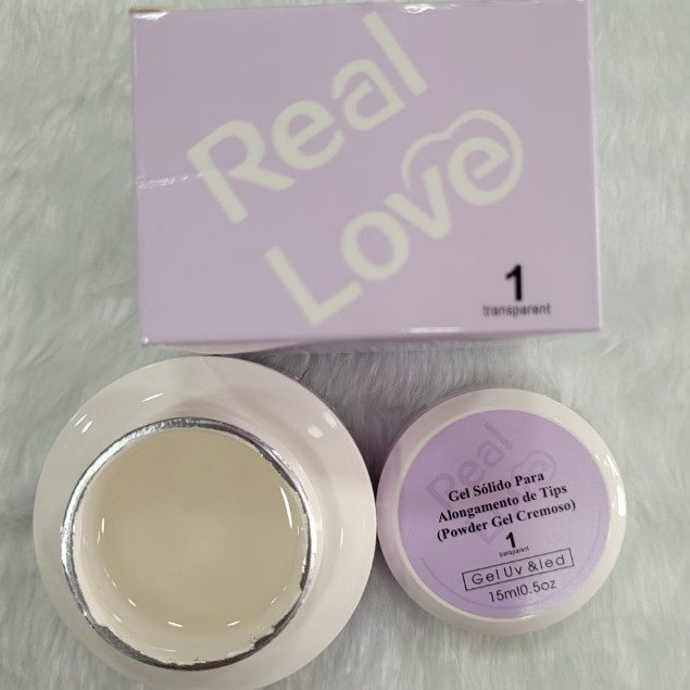 Gel Sólido Transparent 1 - Real Love 