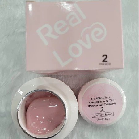 Gel Sólido Pink Nude 2 - Real Love 