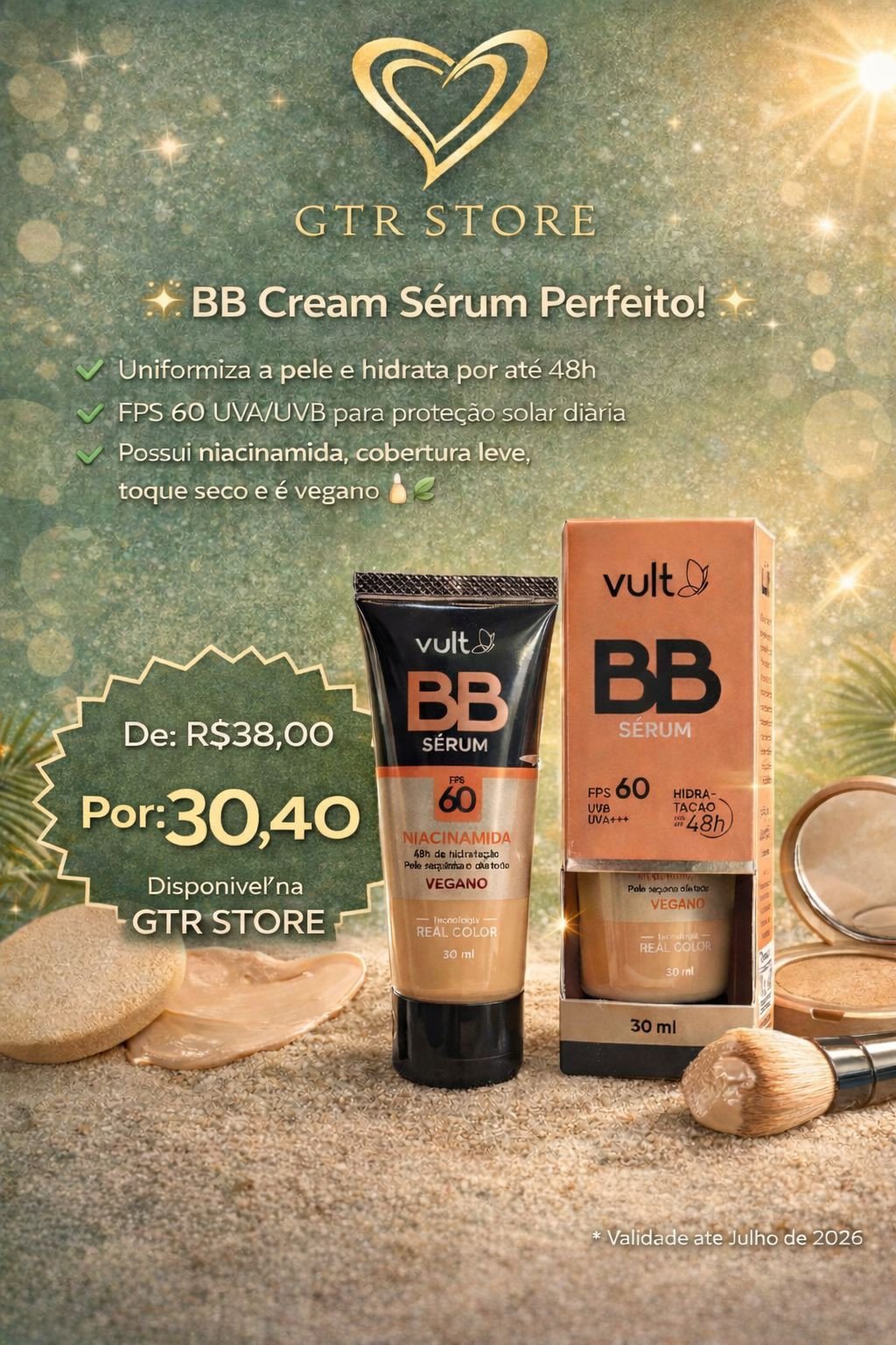 BB Sérum FPS 60 - Vult