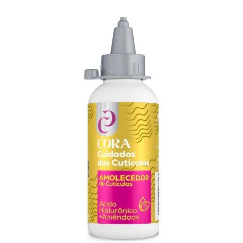 Amolecedor de Cutículas Ácido Hialurônico+Amendôas 100ML - Cora