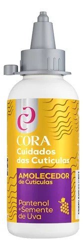 Amolecedor de Cutículas Pantenol+Semente de Uva 100ML - Cora