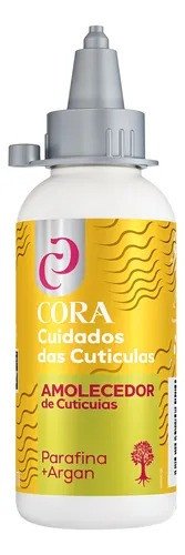 Amolecedor de Cutículas Parafina+Argan 100ML - Cora