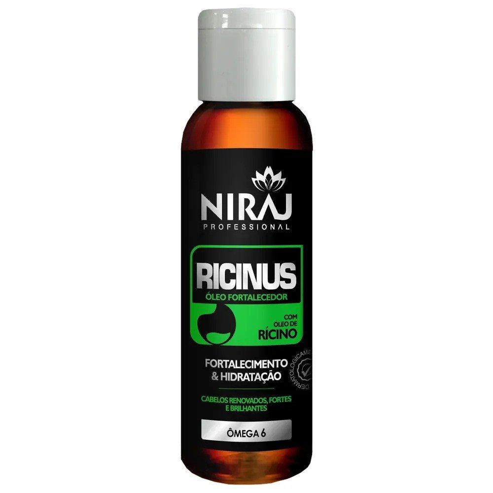Óleo Capilar Fortalecedor Ricinus 60ML - Niraj