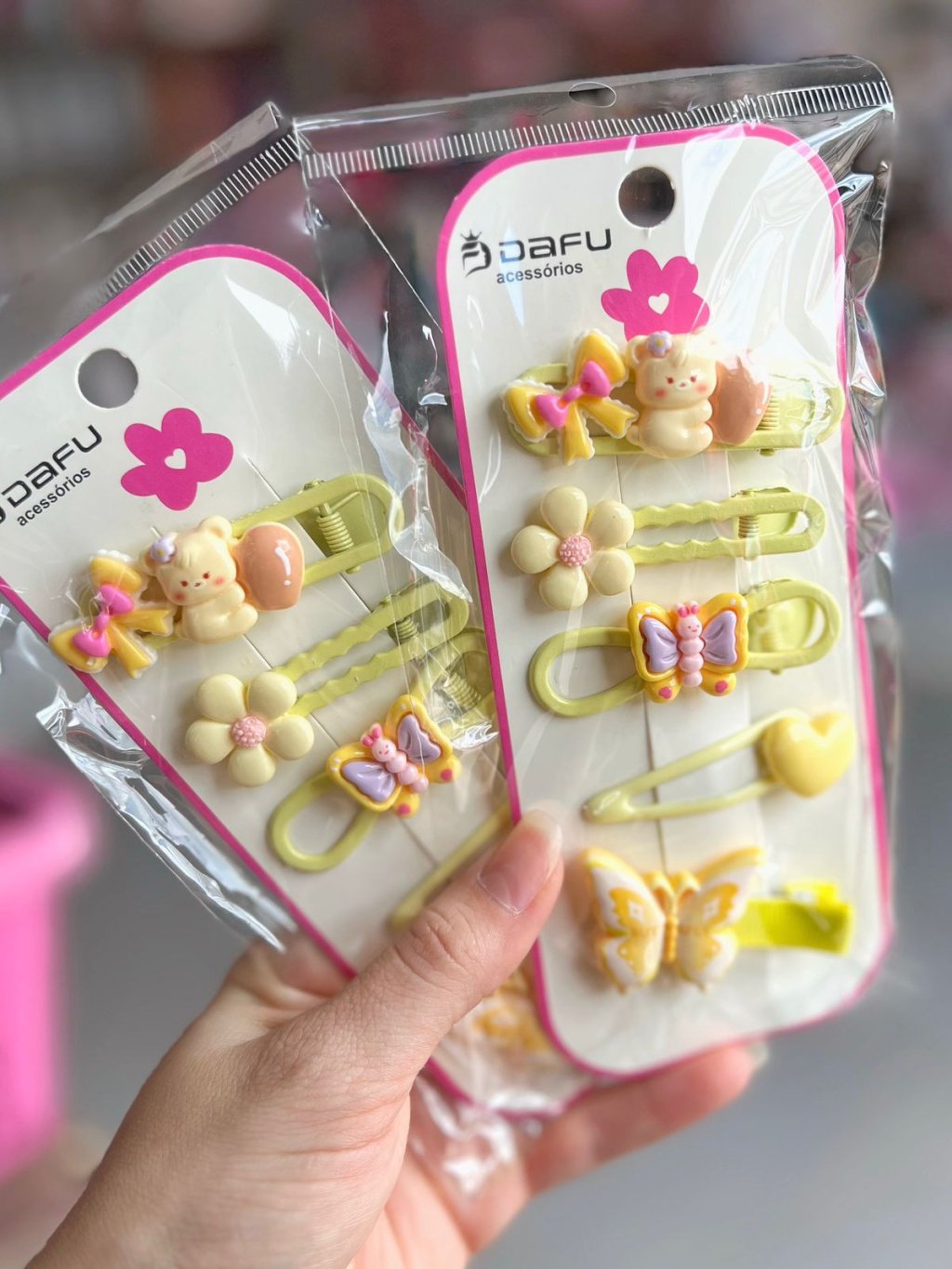 Acessórios Infantil Amarelo - Dafu