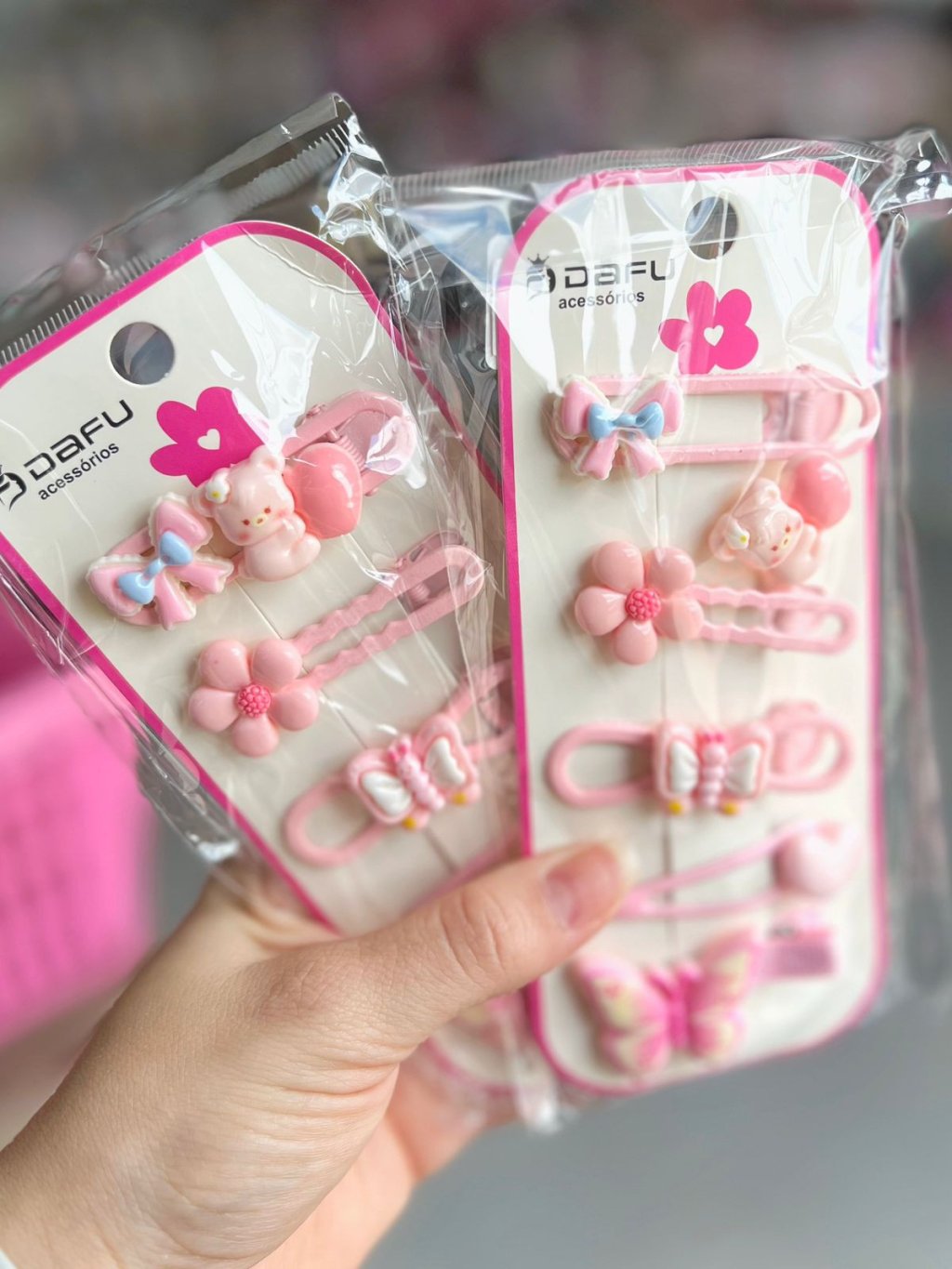 Acessórios Infantil Rosa - Dafu