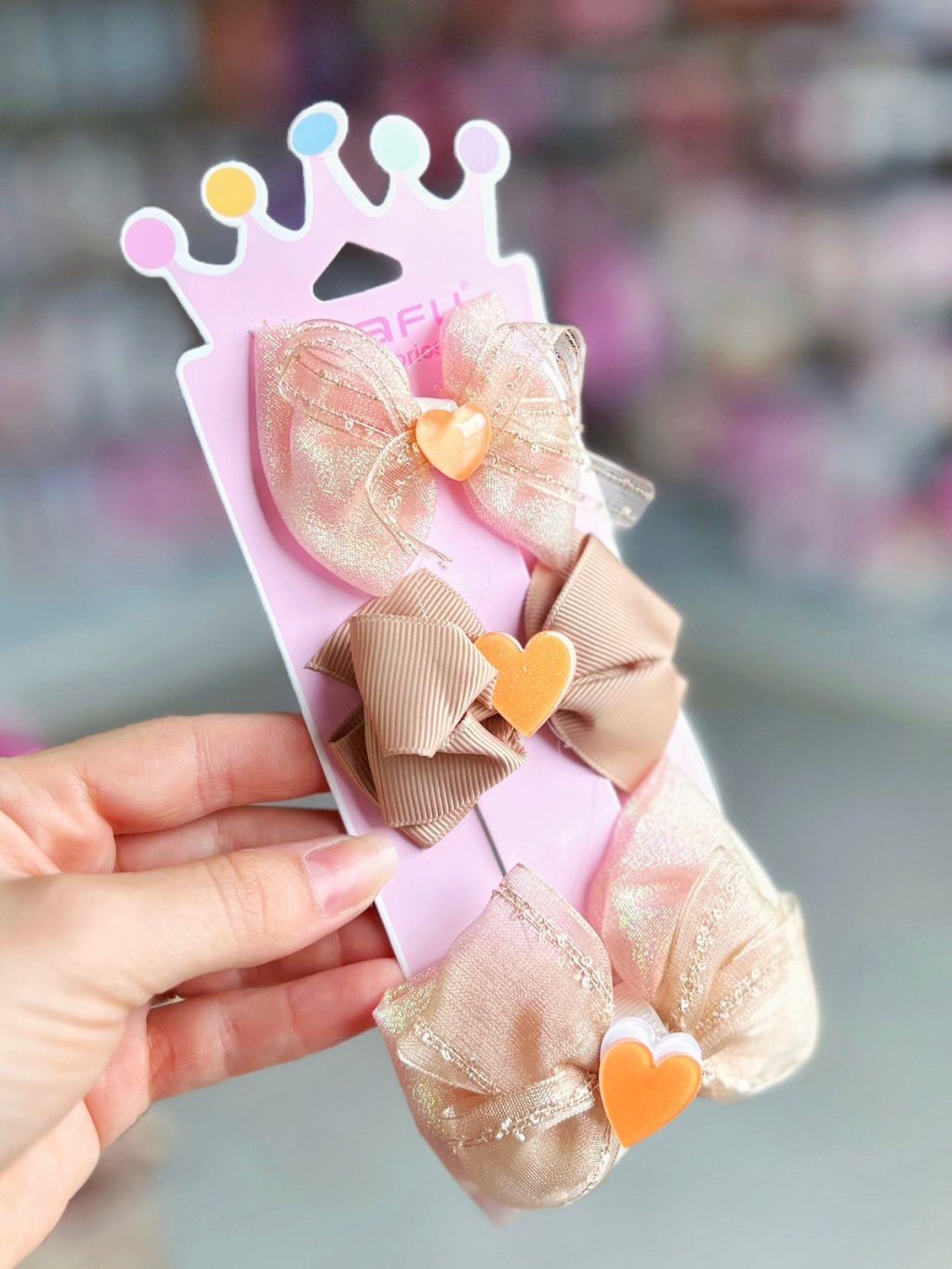 Kit Lacinhos Infantil Nude - Dafu