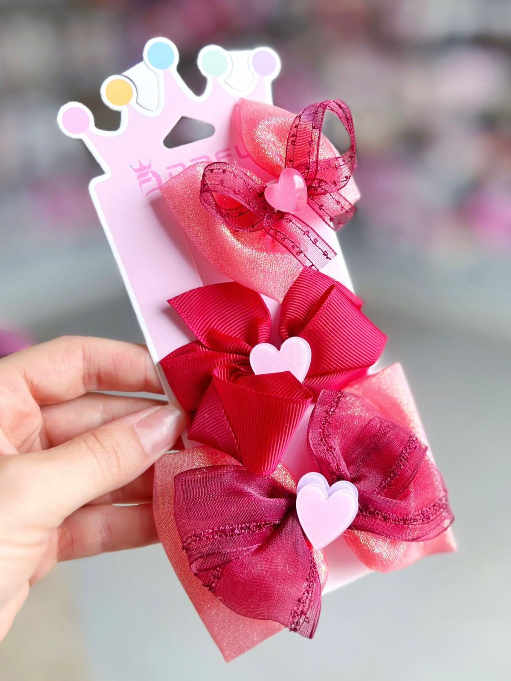 Kit Lacinhos Infantil Vermelho - Dafu