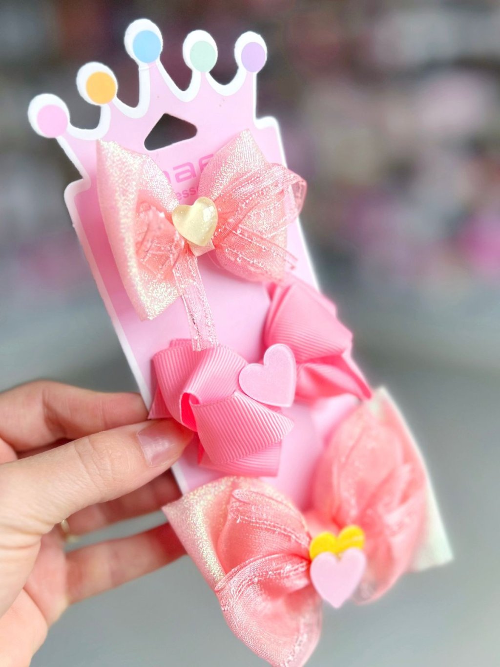 Kit Lacinhos Infantil Rose - Dafu