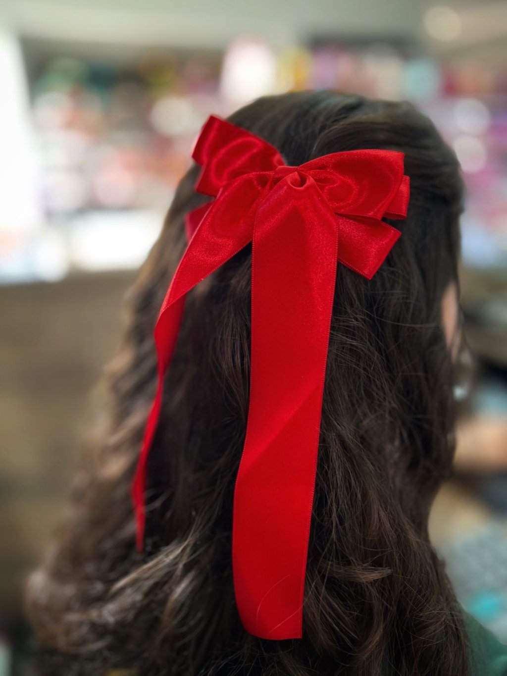 Laço Cetim Vermelho - Dafu