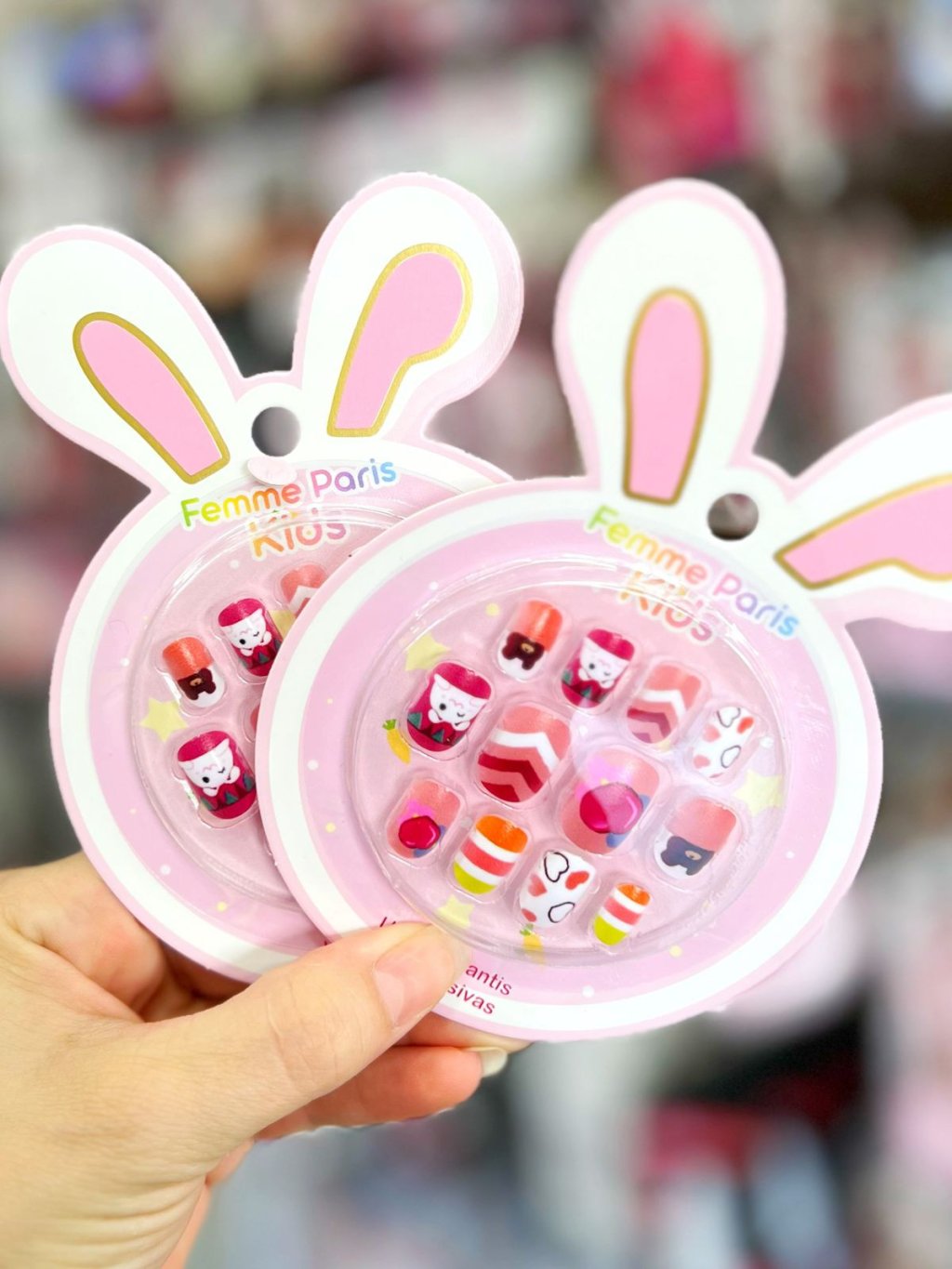 Unha Postiça Infantil - Femme Paris 