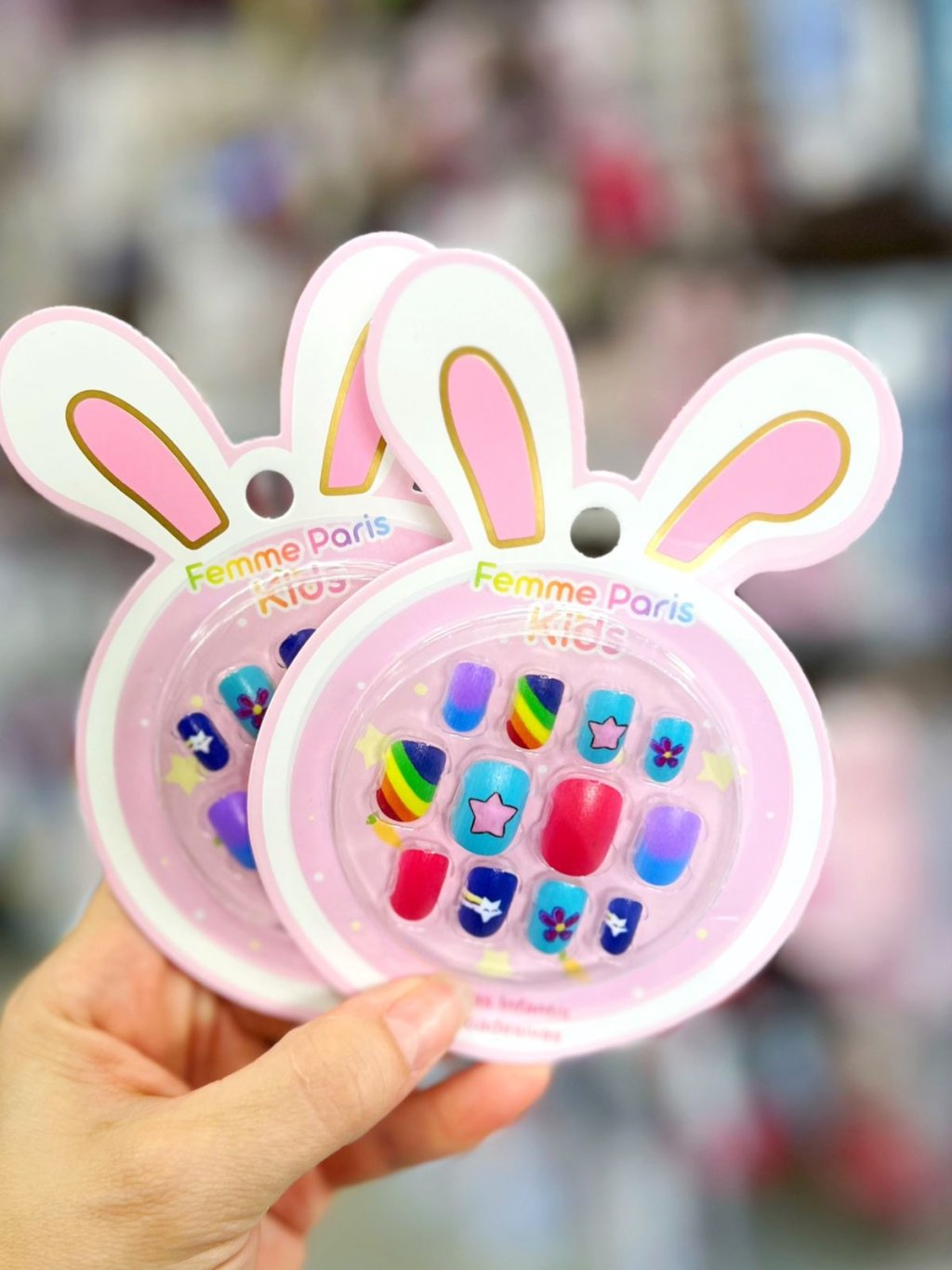 Unha Postiça Infantil - Famme Paris 