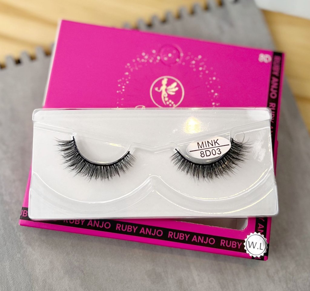 Cílios Par Mink 8D03 - Ruby Anjo