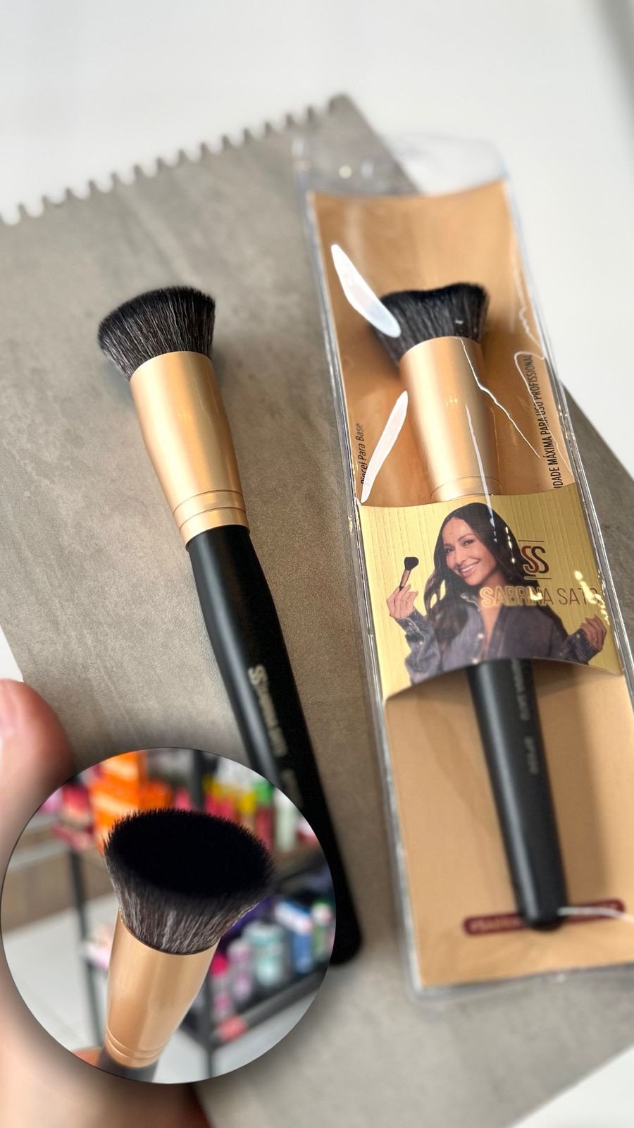 Pincel Para Base SP050 - Sabrina Sato 