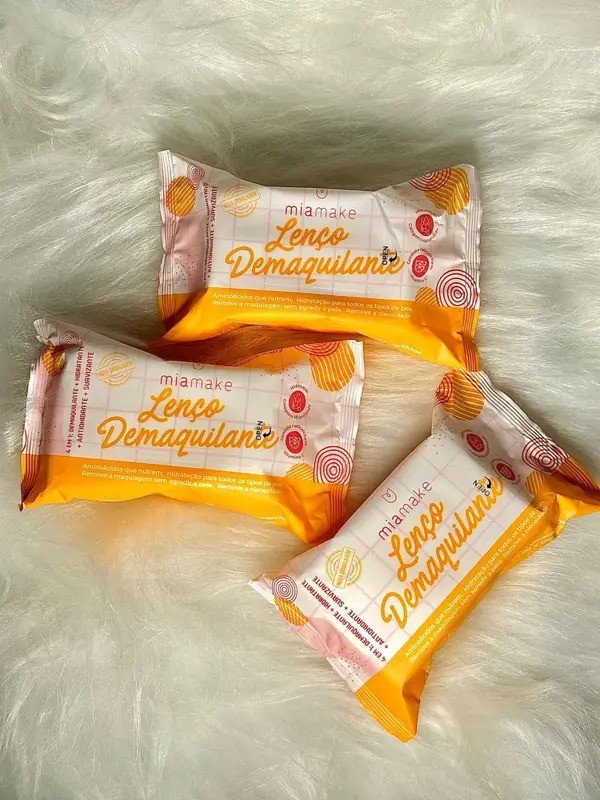 Lenço Demaquilante 4 Em 1 - Mia Make 