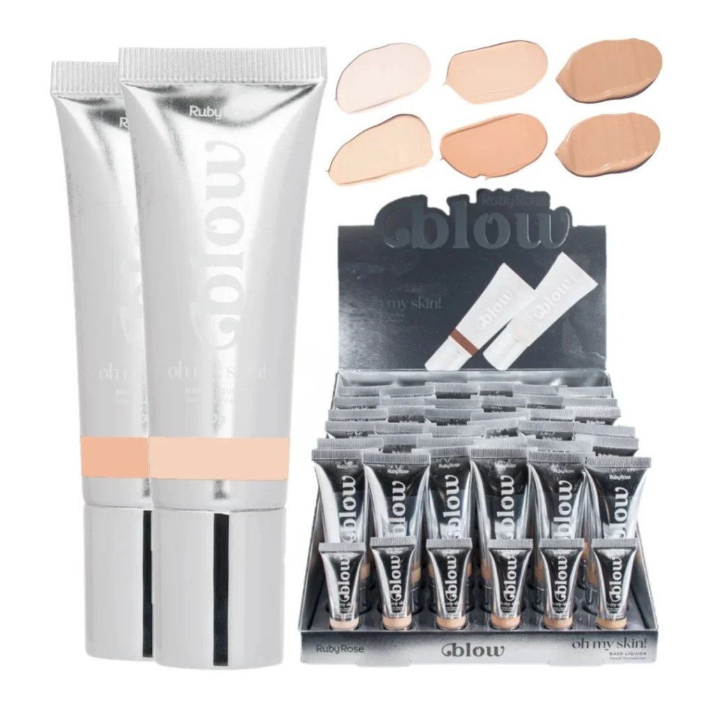 Base Facial Líquida Oh My Skin Linha Blow - Ruby Rose 