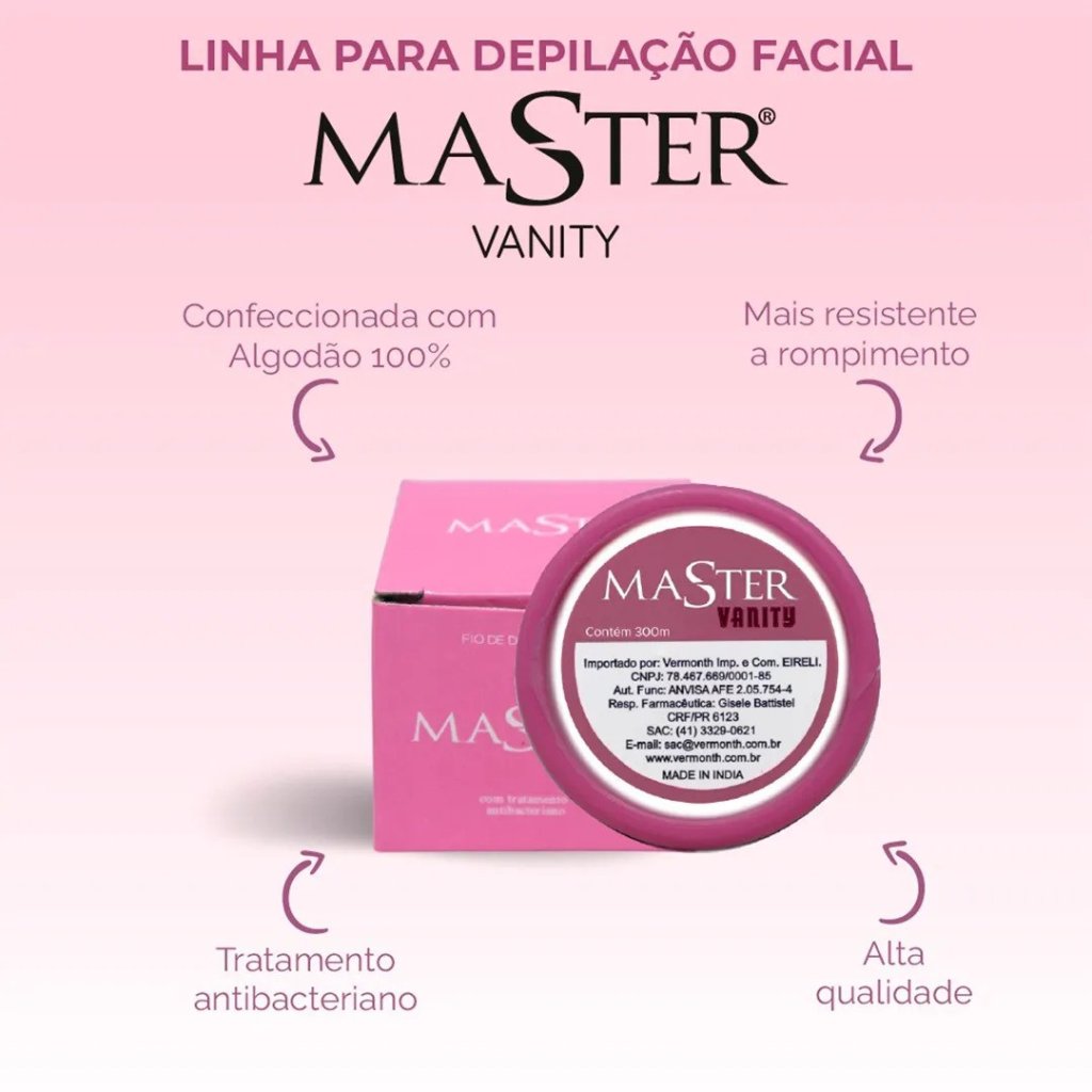 Linha para Depilação Facial – Master 