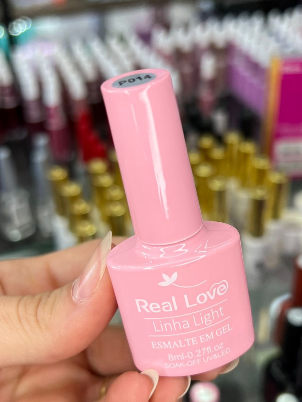 Esmalte em Gel Cor P014 - Real Love 