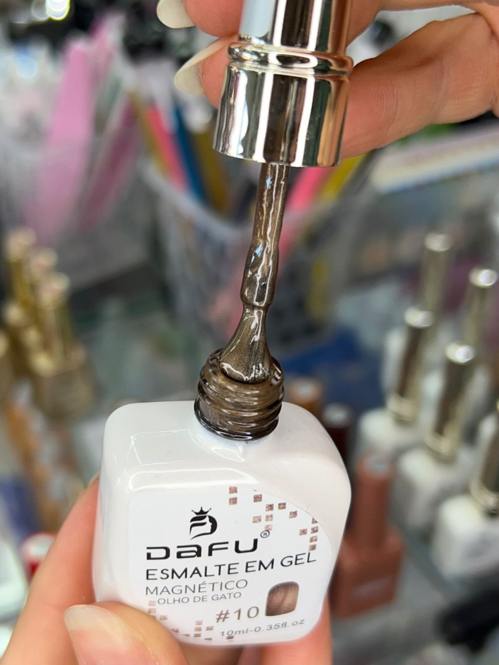Esmalte Magnético Em Gel Cor 10 - Dafu