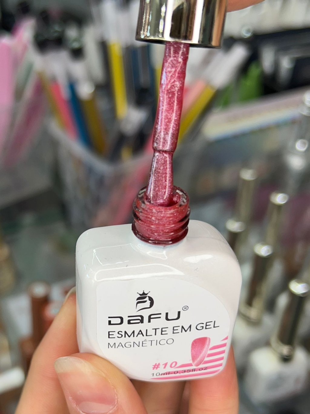 Esmalte Magnético Em Gel Cor 10 - Dafu