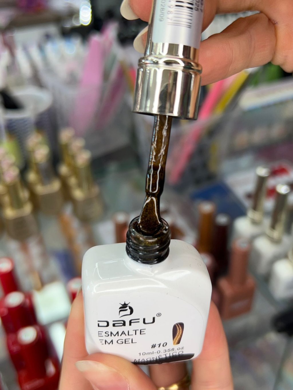 Esmalte Magnético Em Gel Cor 10 - Dafu