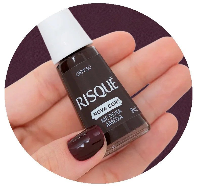 Esmalte Me Deixa Ameixa - Risqué