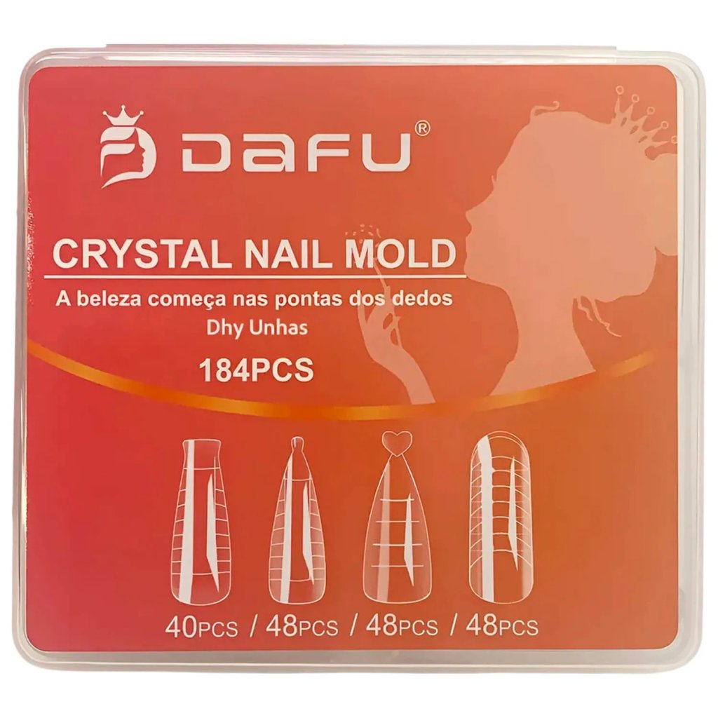 Molde De Unhas Crystal Nail - Dafu