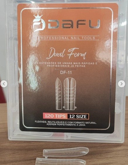 Molde De Unhas Dual Form DF11 - Dafu