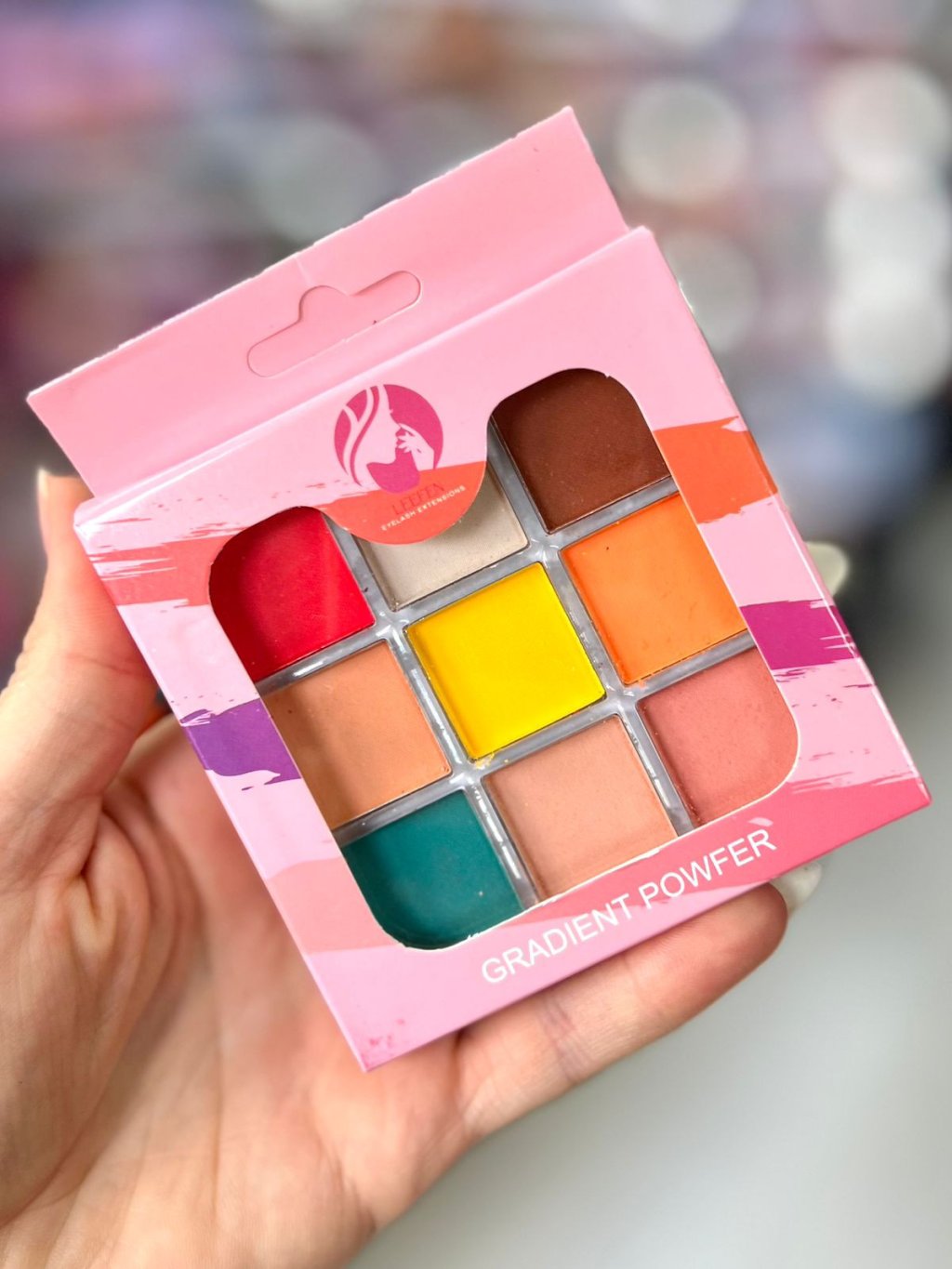 Paleta Colorida Para Unhas 