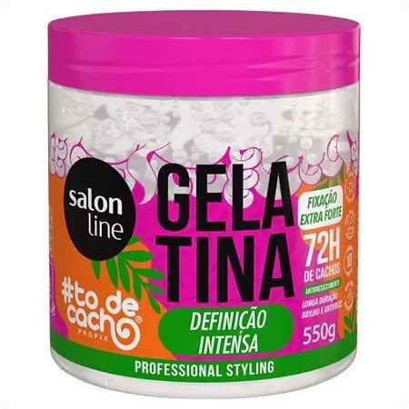 Gelatina Capilar Definição Intensa 550G - Salon Line 