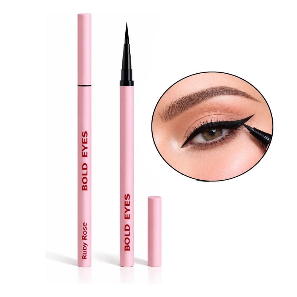 Caneta Delineadora Preta Bold Eyes - Ruby Rose