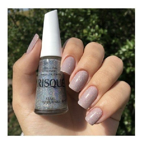 Esmalte Glitter As Mil Purpurinas - Risqué