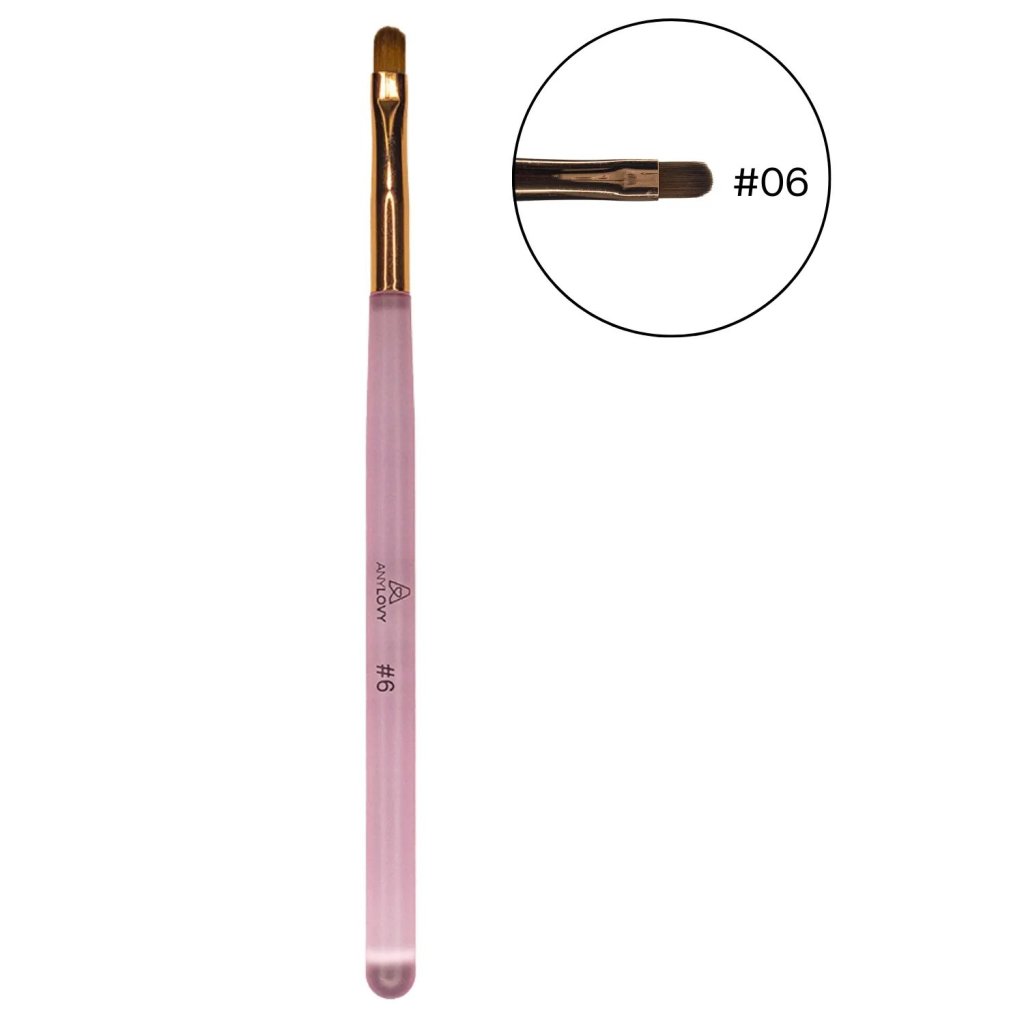 Pincel De Unhas Língua De Gato #6 - Anylovy