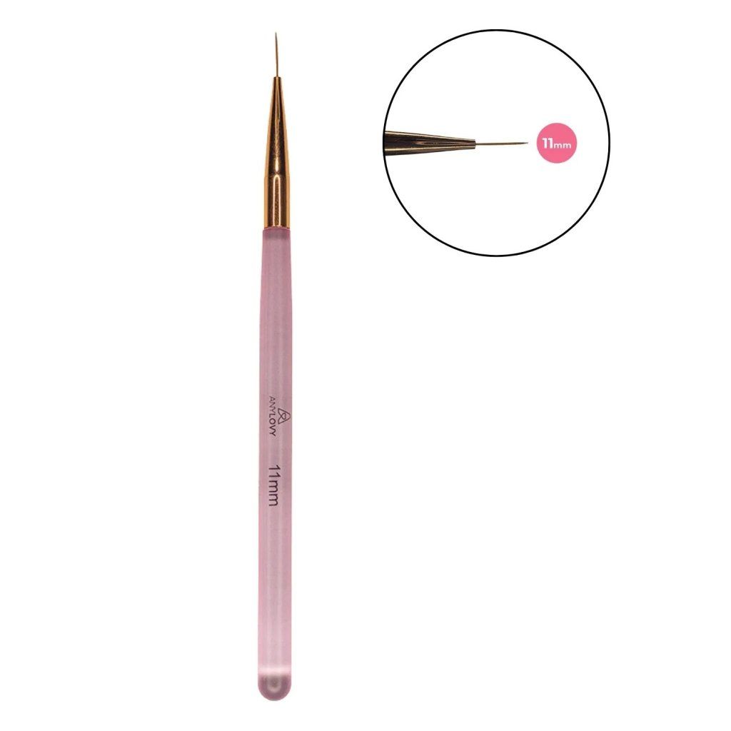 Pincel De Unhas Ultra Fino 11MM - Anylovy