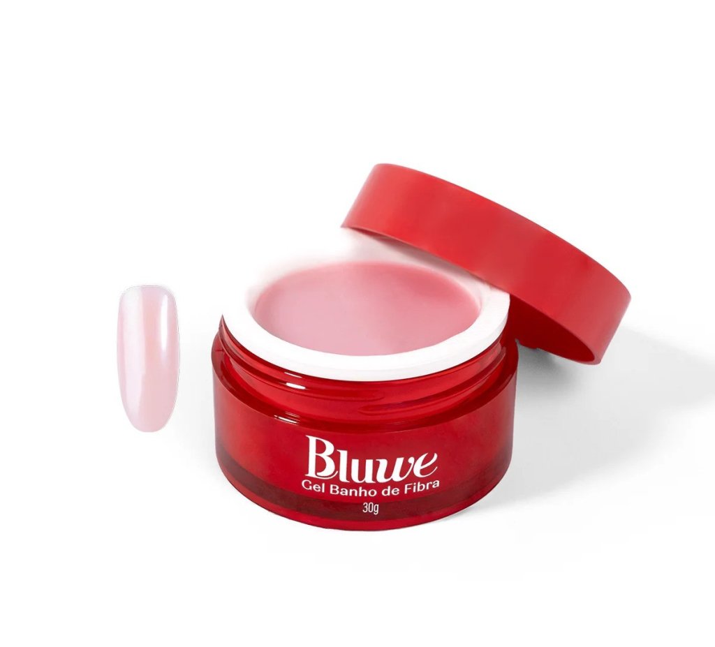 Gel Banho De Fibra Natural Pink 30G- Bluwe