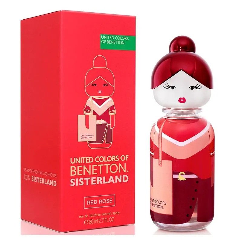 Perfume Feminino Sisterland Red Rose Eau De Toilette 80ML - BNT