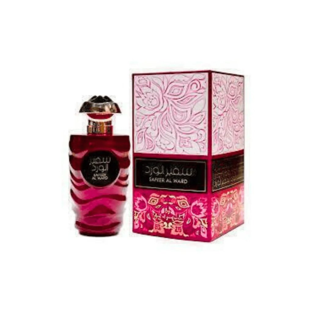 Perfume Feminino Árabe Safeer Al Ward 100ML - Ard Al Zaafaran