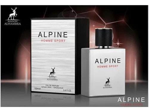 Perfume Masculino Árabe Alpine Home Sport 100ML - Maison Alhambra 