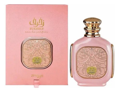 Perfume Feminino Árabe Zukhruf Pink 100ML - Zimaya