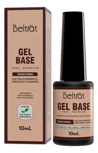 Gel Base Tradicional Incolor 10ML - Beltrat