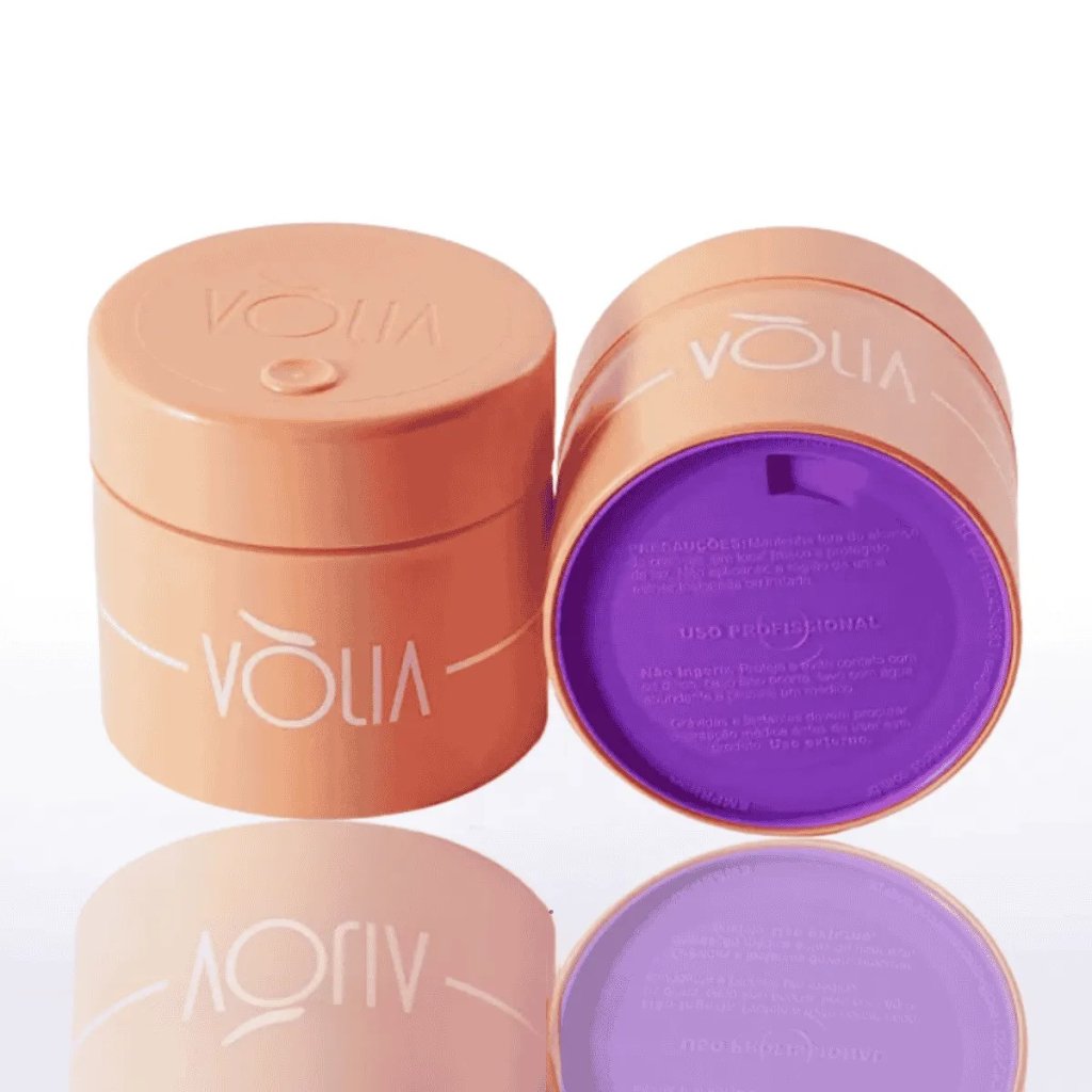 Pote Eco Para Gel Laranja - Vòlia