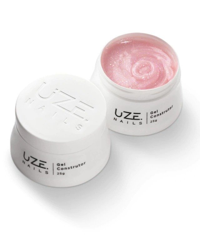 Gel Construtor Luminous Star Pink 25G - Uze Nails 