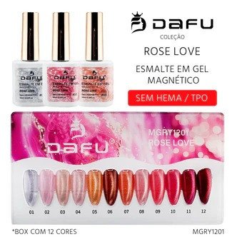 Esmalte Magnético Rose Love -  Dafu