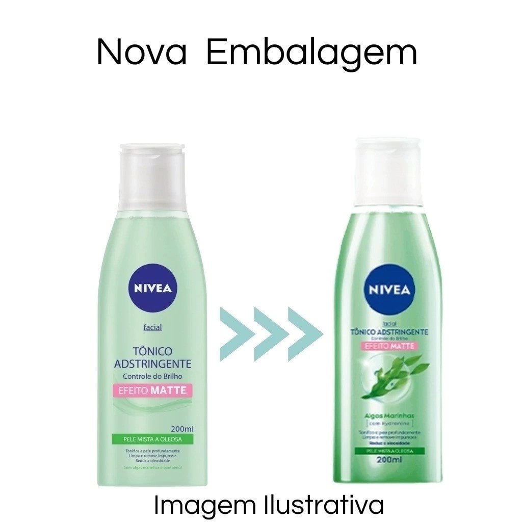 Tônico Facial Adstringente 200ML - Nivea