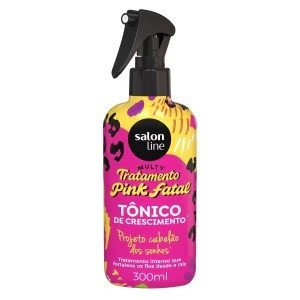 Tônico Capilar De Crescimento Pink Fatal 300ML - Salon Line 