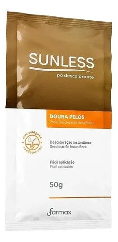 Pó Descolorante Doura Pelos 50G - Sunless