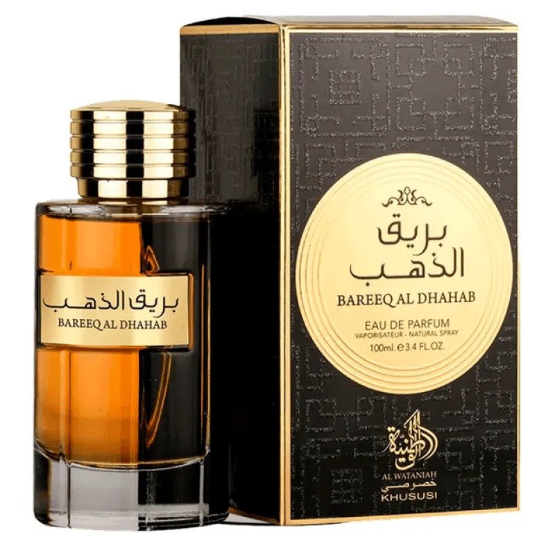 Perfume Unissex Árabe Bareeq Al Dhahab 100ML - Al Wataniah 