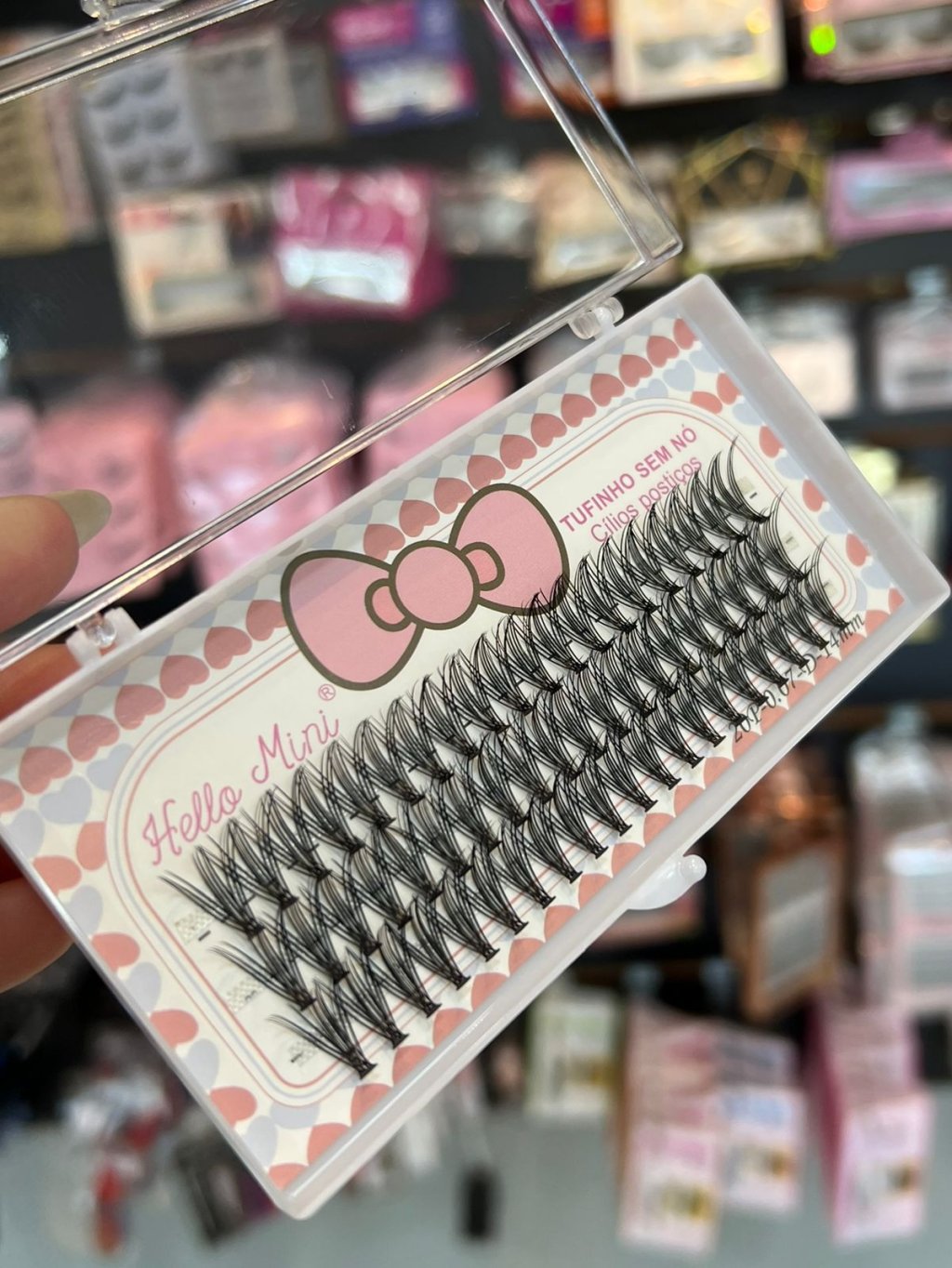 Cílios Tufinho 20P Tamanho 12mm - Hello Mini 