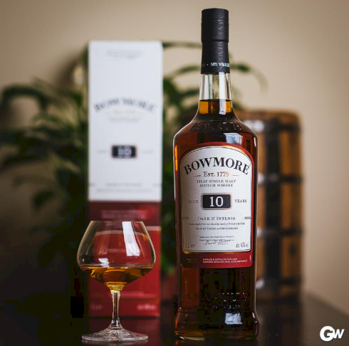 WHISKY BOWMORE 10 ANOS DARK E INTENSE 1L