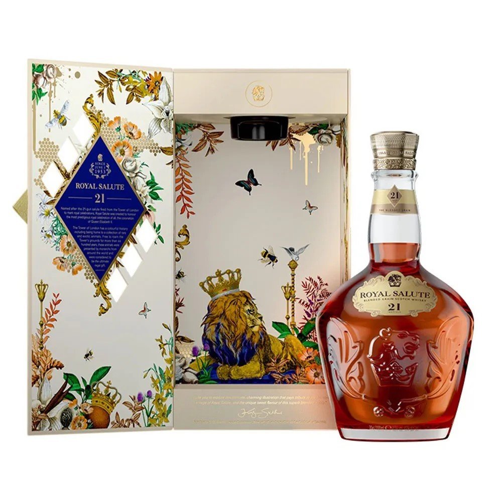 WHISKY ROYAL SALUTE 21 ANOS GRAIN 700ML